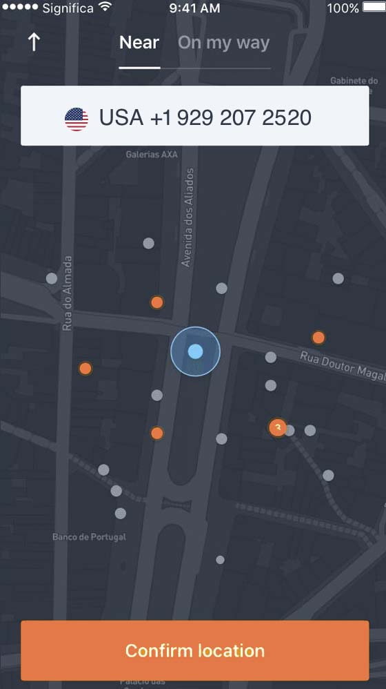 MobiTracker: Monitoreo de la ubicación de un teléfono
